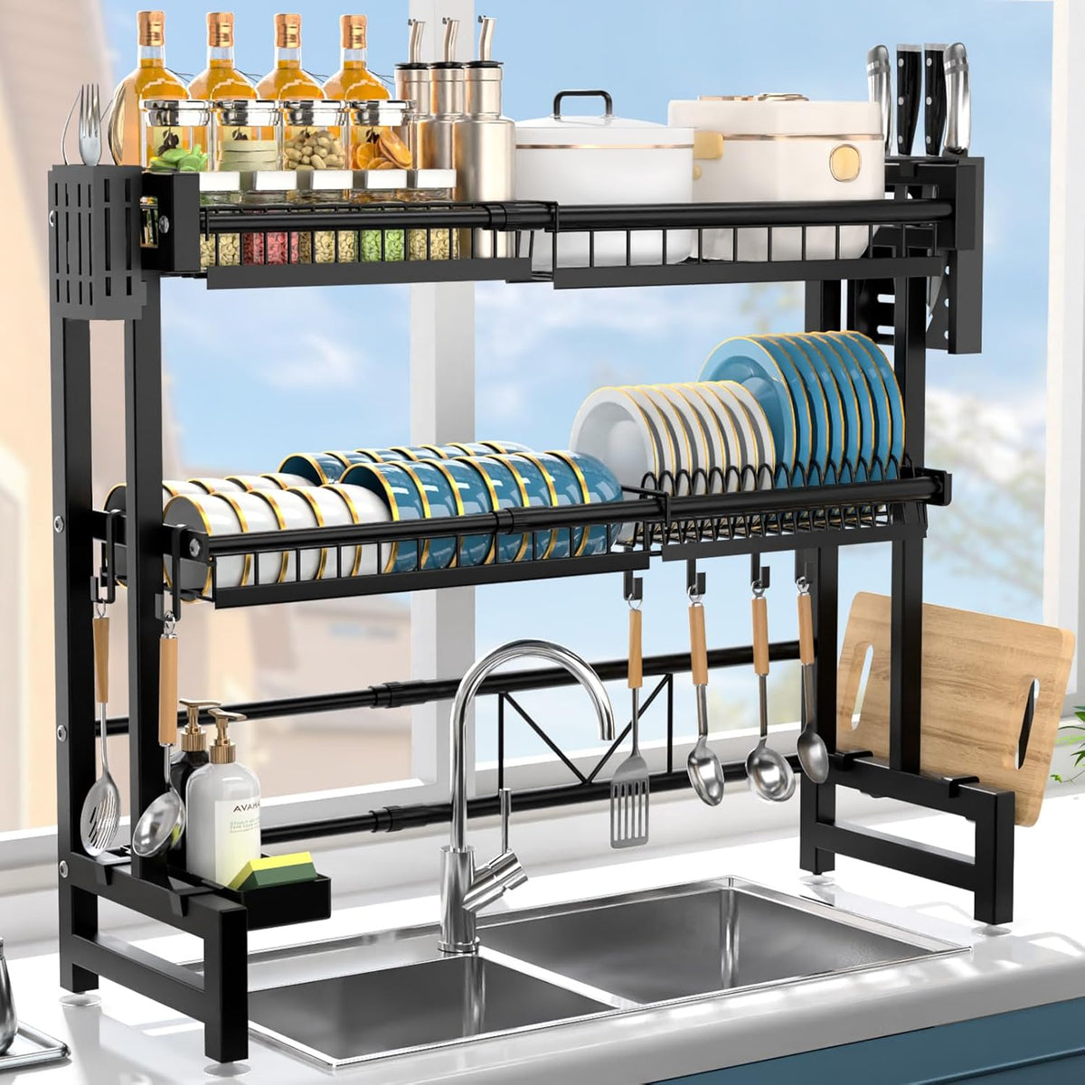 Sanilux™ Over-Sink Kitchen Organizer (SUS 316 Grade)