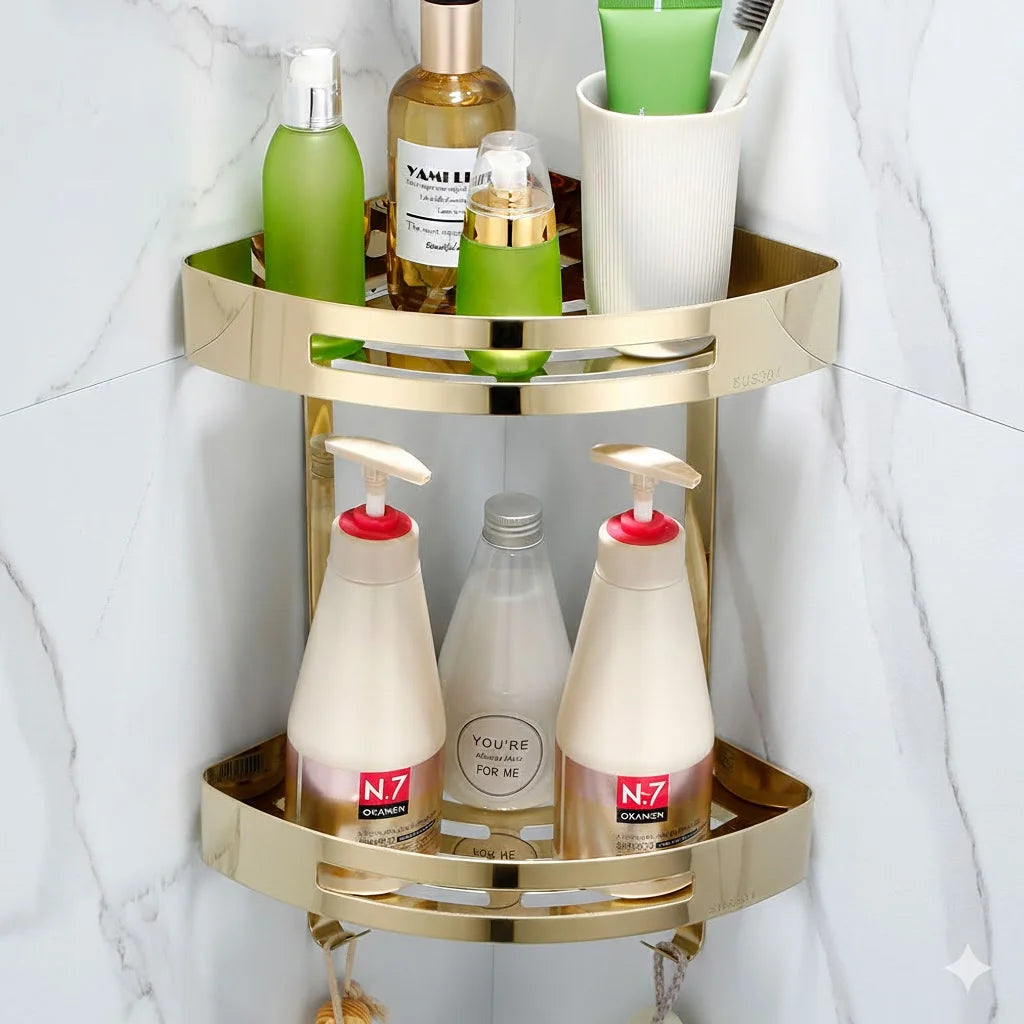 Sanilux™ Modern Corner Shelf - SUS 304