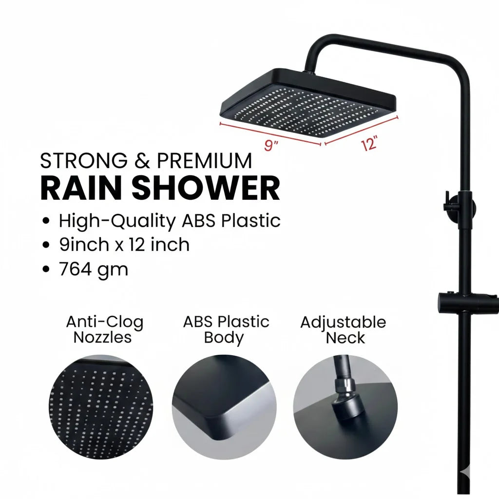Sanilux™ Galaxy Star Piano Style luxuary Shower (Full Set)