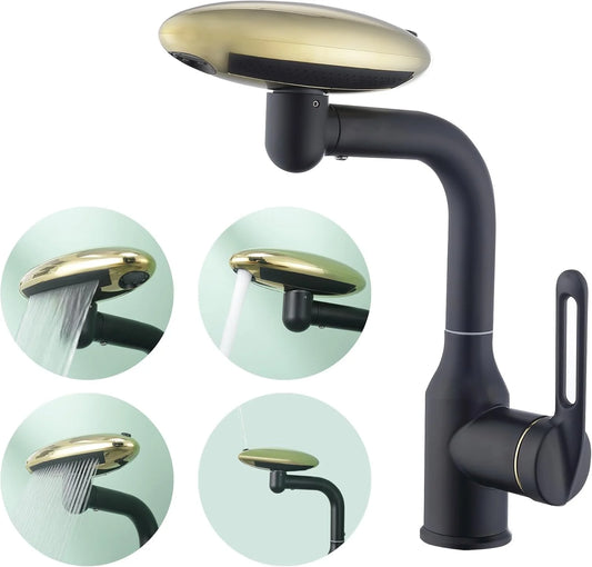 Sanilux™ 360° Rotatable Waterfall Faucet - 4 Modes