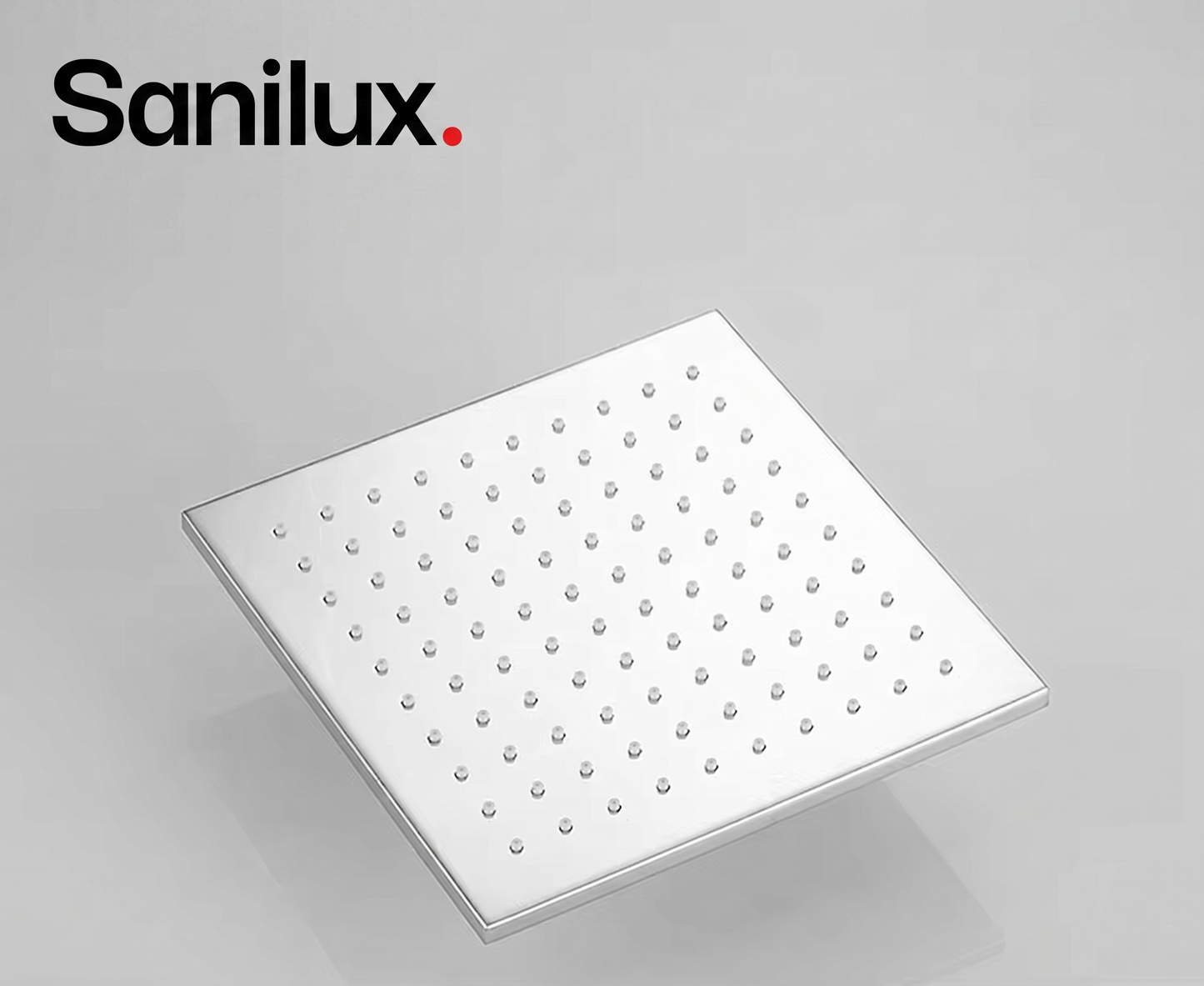 Sanilux™ Premium Square Jet Rain Shower Head SUS 304 | Detachable & Easy to Clean