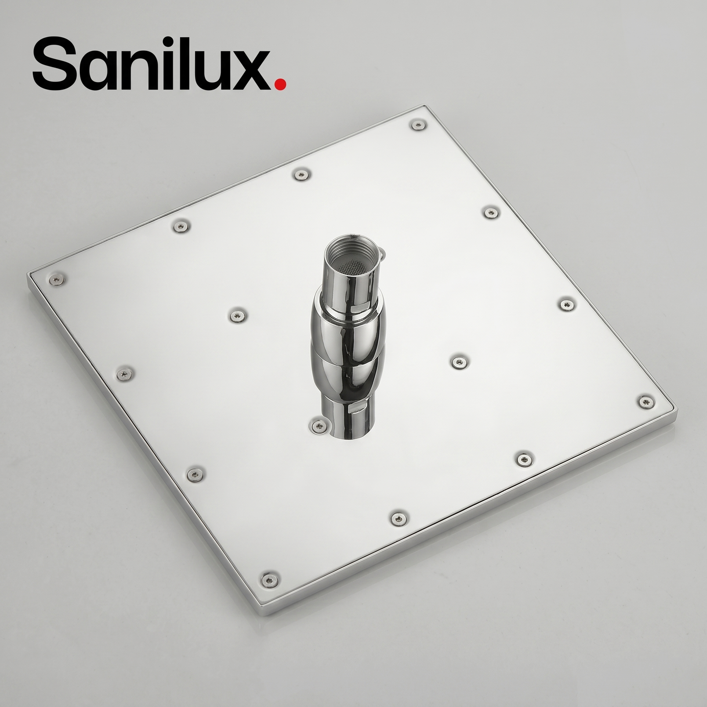 Sanilux™ Premium Square Jet Rain Shower Head SUS 304 | Detachable & Easy to Clean