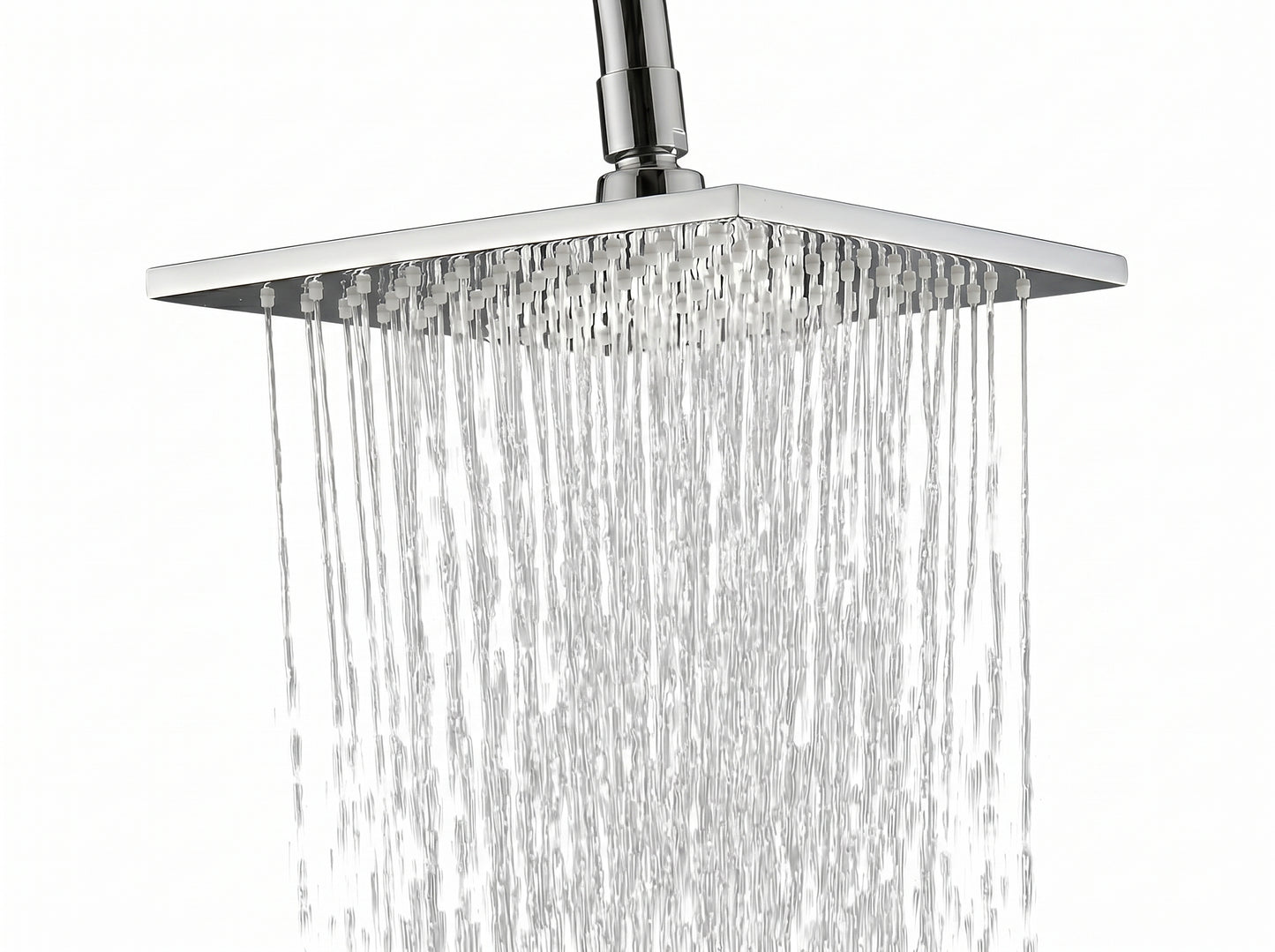Sanilux™ Premium Square Jet Rain Shower Head SUS 304 | Detachable & Easy to Clean