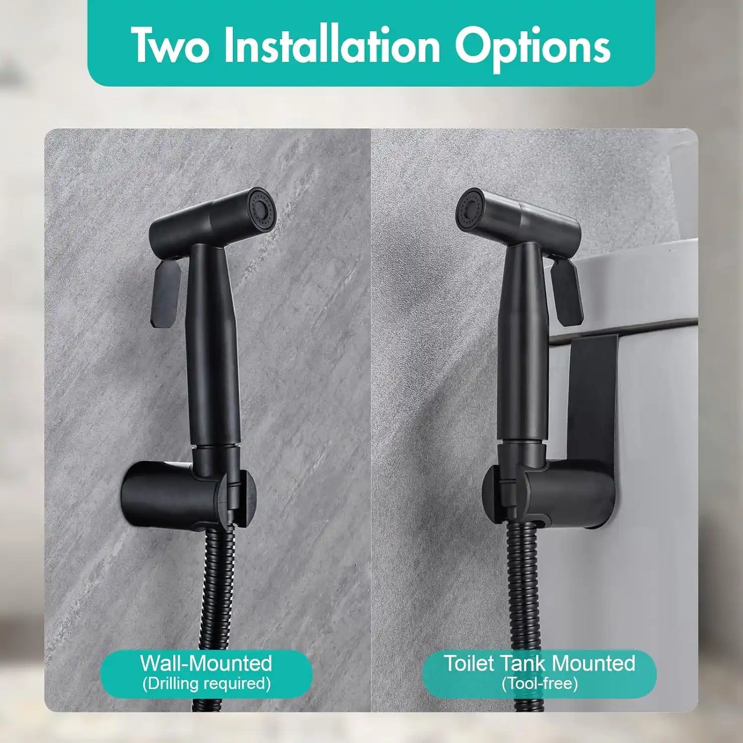 Sanilux™ 304 Stainless Steel Muslim Shower Set - Feel The Luxury