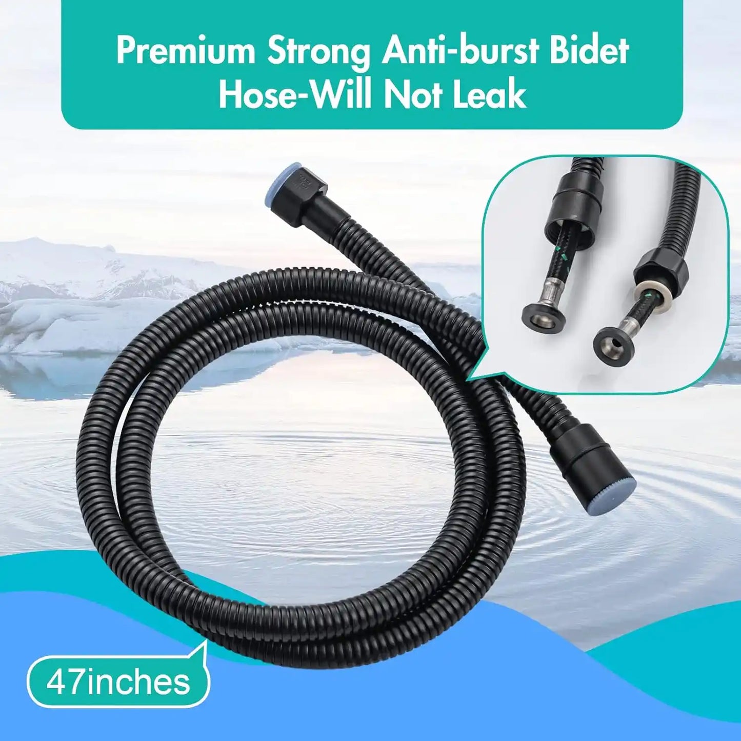 Sanilux™ 304 Stainless Steel Muslim Shower Set - Feel The Luxury