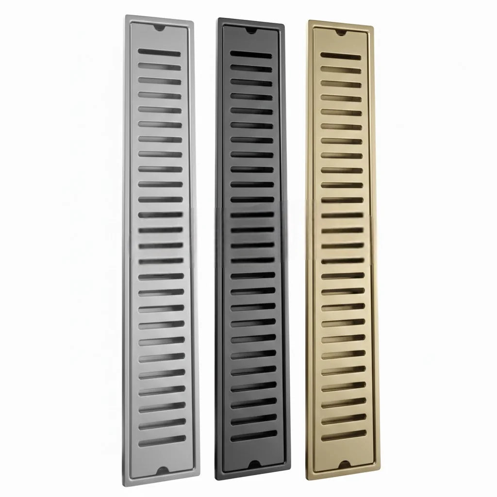 Sanilux™ Modern Linear Shower Drain – Sleek, Stylish Design