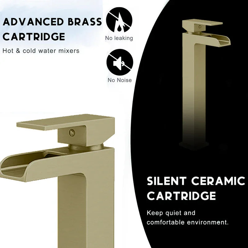 Sanilux™ Bathroom Sink Faucet - 12 Inch Size