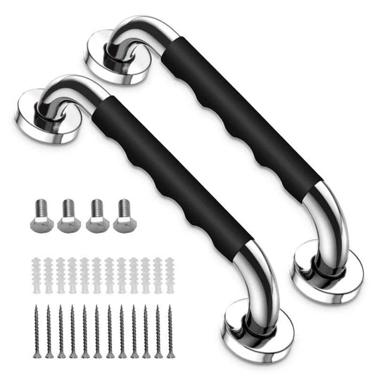 Sanilux™ SUS304 Stainless Steel Grab Bar with Anti-Slip Sleeve