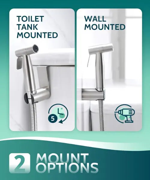 Sanilux™ 304 Stainless Steel Muslim Shower Set - Feel The Luxury