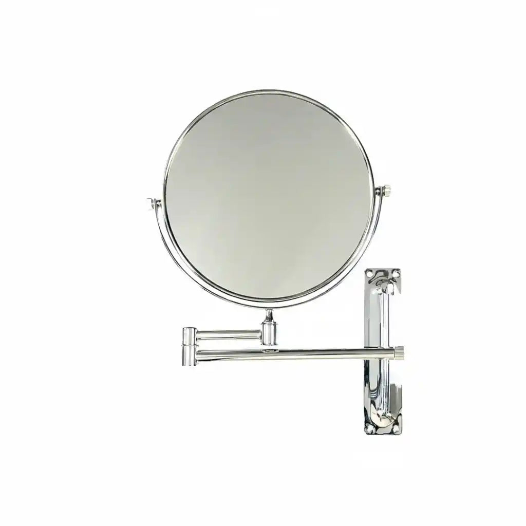 Sanilux™ Wall-Mounted 360° Dual-Sided Magnifying Mirror (1X/10X)