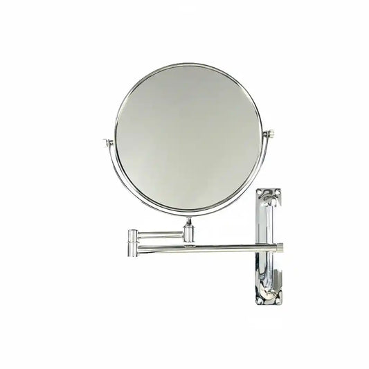 Sanilux™ Wall-Mounted 360° Dual-Sided Magnifying Mirror (1X/10X)