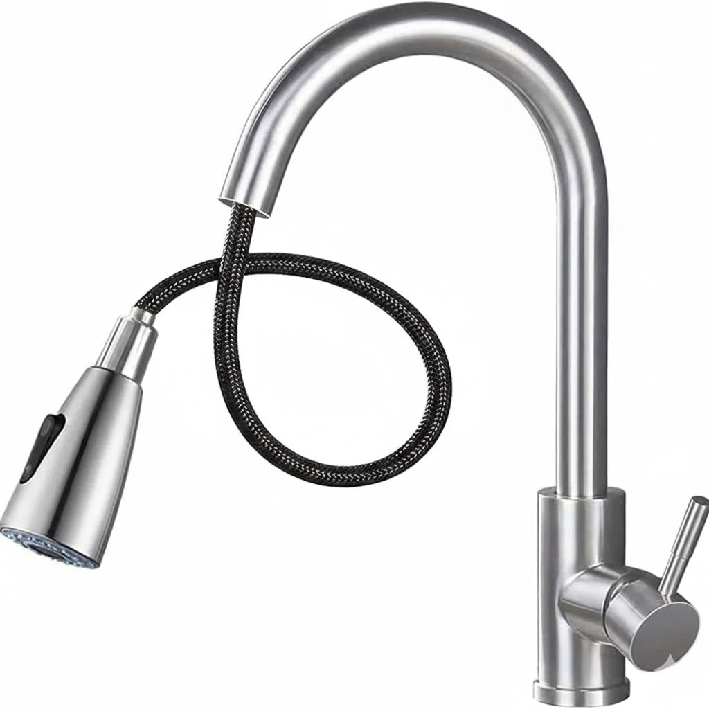 Sanilux™ High Arc Pull-Out Kitchen Faucet