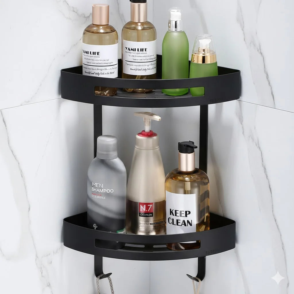 Sanilux™ Modern Corner Shelf - SUS 304