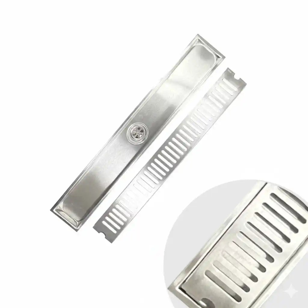 Sanilux™ Modern Linear Shower Drain – Sleek, Stylish Design