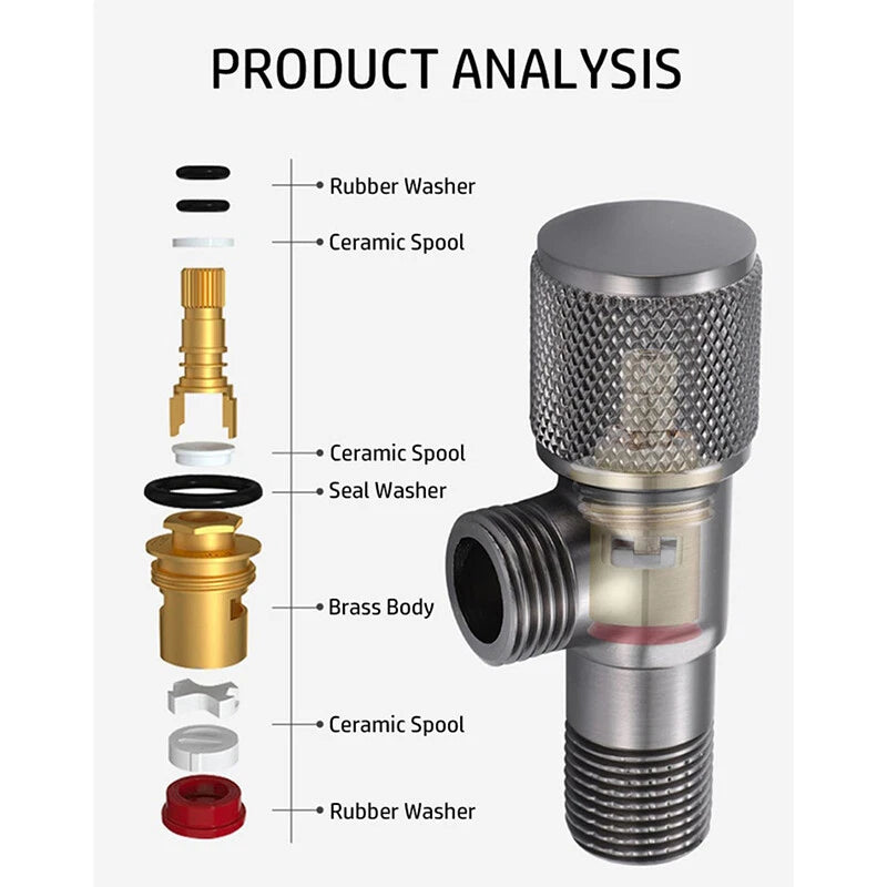 Sanilux™ T-Cock Angle Valve